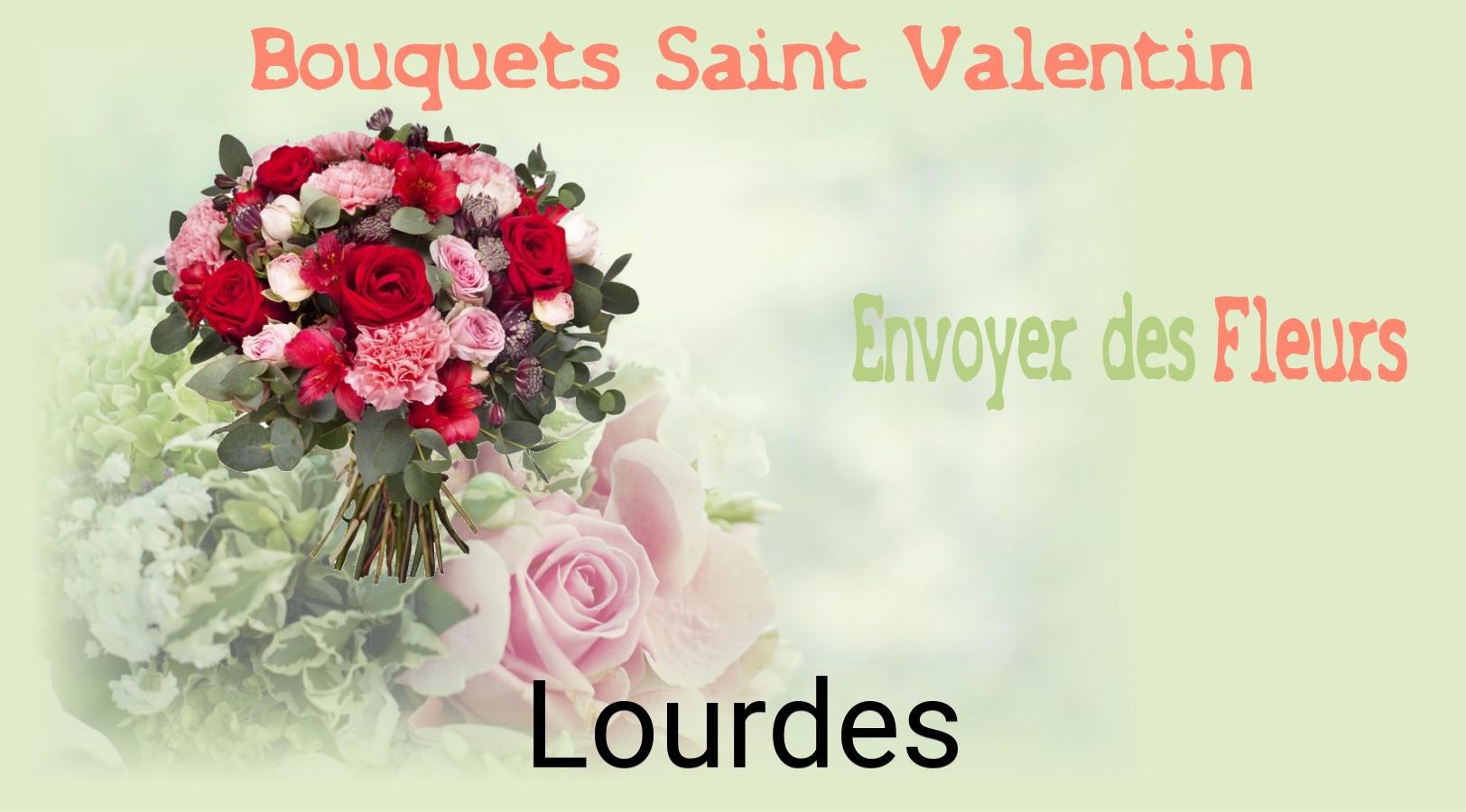 Roses de Saint-Valentin livrées à Lourdes